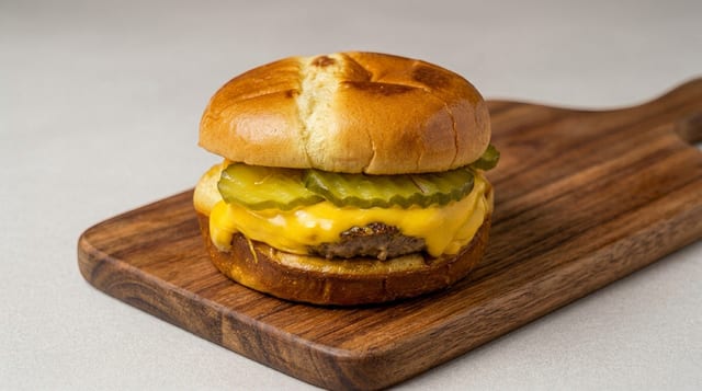 Classic Cheeseburger.