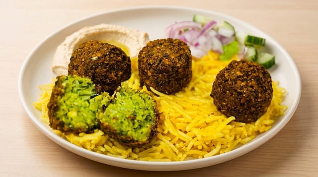 Vegan Falafel Box.