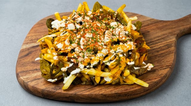 Jalapeno Gyro Fries.