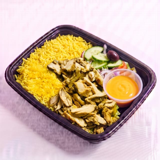Chicken Shawarma Meat Box.