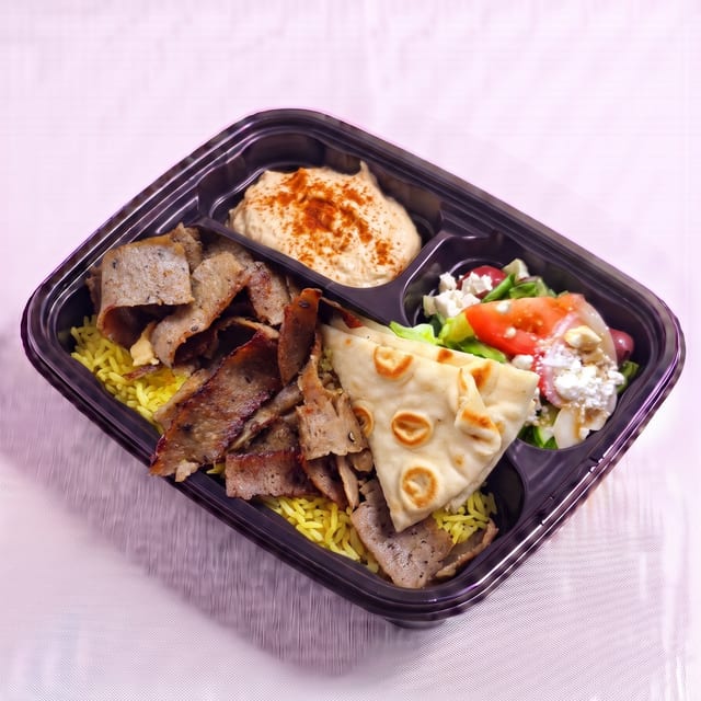 Lamb Beef Gyro Meat Box.