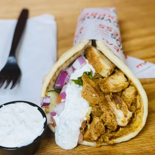 Jerk Chicken Gyro